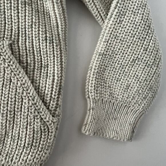 NWOT Jamie Kay Fog Fleck Bear Hoodie Sweater (1YR) - Picture 4 of 8